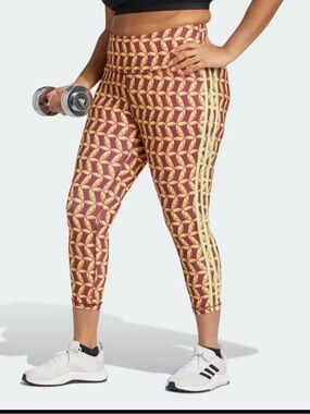 Adidas x FARM Rio Feel Brilliant Aeroready High Rise Tights Leggings Size 2X